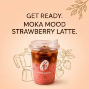 Moka Mood Stroberi 1